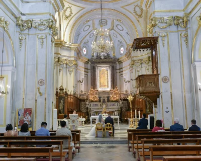 Catholic Wedding in Positano